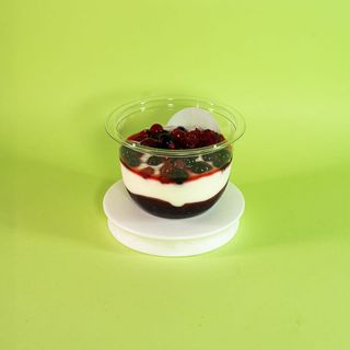 YOGUR NATURAL DE FRUTAS DEL BOSQUE CON MUESLI