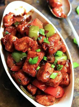 Paneer chilli