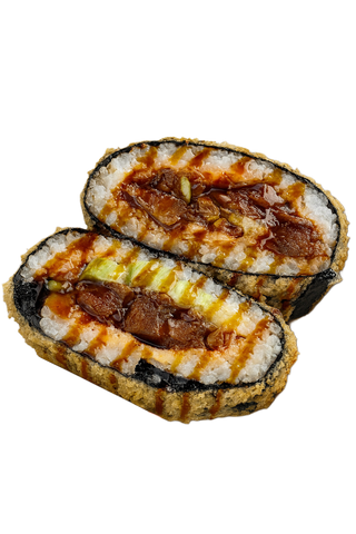 Sushi burger z węgorzem