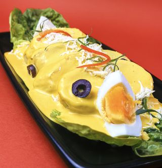 Patata a la huancaína