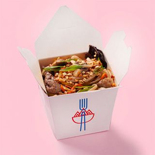 Локшина з телятиною