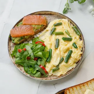 Гуакамоле таңғы асы / Завтрак с гуакамоле