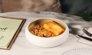 საქონლის ხარჩო შემწვარი ელარჯით 450გრ