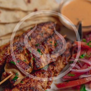 Chicken tikka skewers