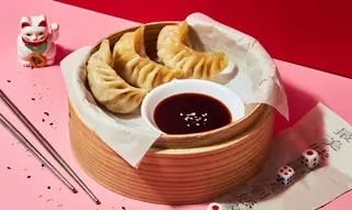 Gyozas de verduras 蔬菜煎饺
