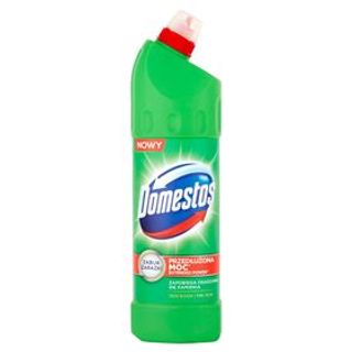 Żel do toalet czyszcząco-dezynfekujący Domestos. 0.75л