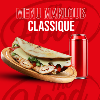Menu Makloub Classique