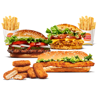 2 Burgers + 2 Patatas + 6 Nuggets