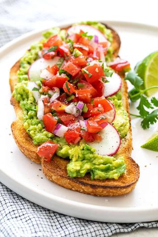 Salsa Avocado Toast