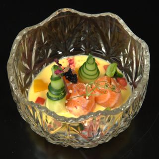 40. Carpaccio Salmon