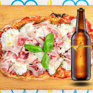 Pinsa Primavera + Tercio de regalo