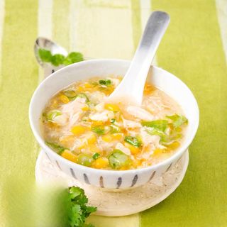 Chicken Corn Egg Drop Soup