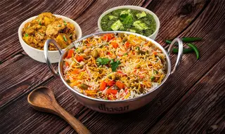 Biryani de verduras