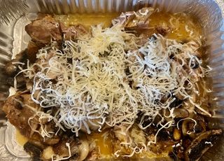 Св.джолан с гъби и кашкавал