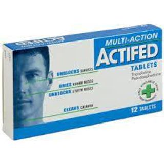 ACTIFED MULTI-ACTION * 12 TABS