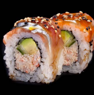 Uramaki Rainbow (8 piezas)
