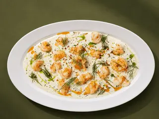 Креветки у вершковому соусі (250g)
