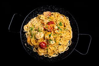 Spaghetti cu creveți
