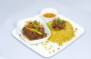 Ayeyo Rice and Beef Suqaar 