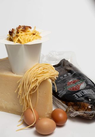 Makaron Rigatoni z Sosem Carbonara