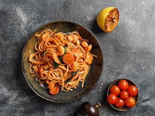 Паста з морепродуктами (310г)