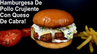 Hamburguesa Cabramelizada de Pollo.