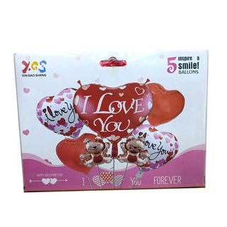 Ballon décoration coeur 