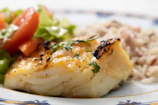 Bacalhau Grelhado na Brasa