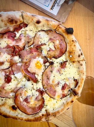 Pizzas Carbonara