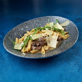Biftek pasta