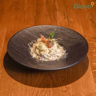 Risotto cu creveți tropicali de captură