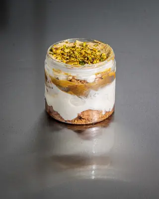 NOVITA': Cheesecake Pistacchio Monoporzione