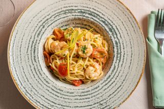 Spaghetti A.O.P cu creveți