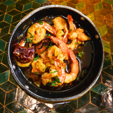 Gambas pil pil / Gambas a l’ail 