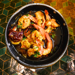 Gambas pil pil / Gambas a l’ail 