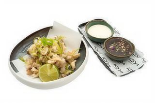 Sichuan chilli salt squid