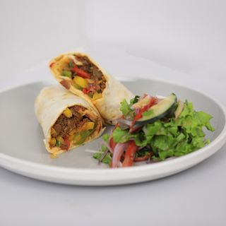 Beef Suqaar Wrap