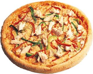 Pizza chicken grill