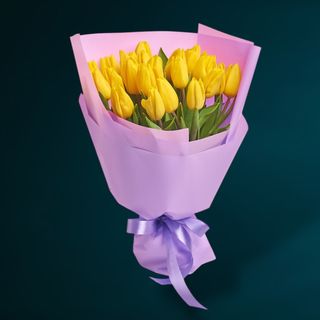Buchet 23 Lalele Galbene