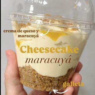 Cheesecake de Maracuyá