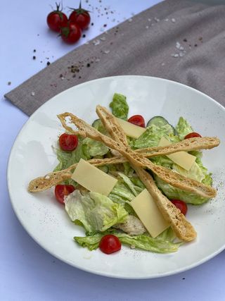 Салат "Цезарь" с курицей