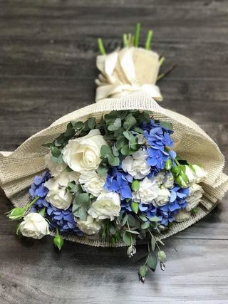 ჰორტენზია ჯუჯა ვარდი ევკალიპტი 