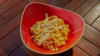 Pasta sa ćuretinom