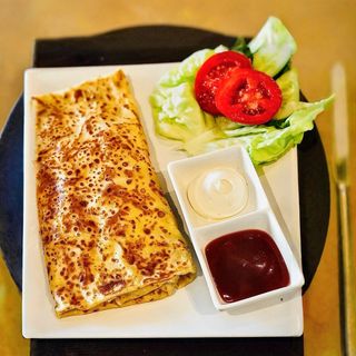 Crêpe Saumon Fromage