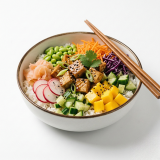 133. Poke Bowl de Vegano
