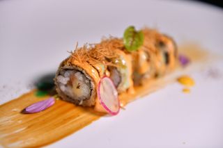 312. Hoso sake roll fritto 6 pezzi