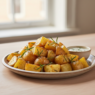 Cartofi la cuptor cu rozmarin