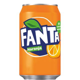 Fanta de naranja 