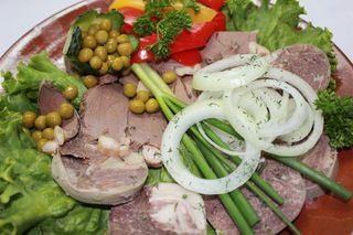 Казы, жая отварные