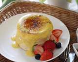 Fluffy Pancake Crème Brûlée